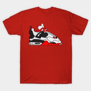 Air Jordan 4 Retro Red Cement T-Shirt